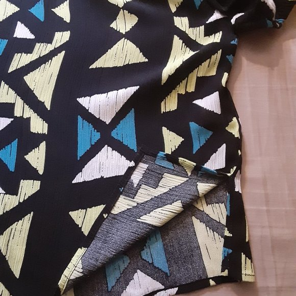 RUBY RD/CRINKLE RAYON BLOUSE/MEDIUM - Picture 5 of 10